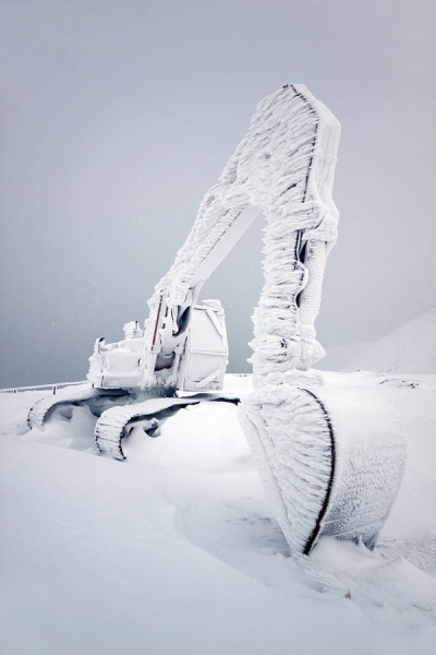 Photograph Piotr Krzaczkowski Snow on One Eyeland